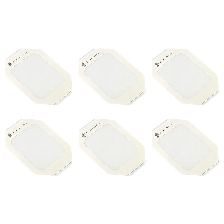 Bandaj autocolant transparent, set 10 bucati, 12x10x0.2cm, consumabile sanitare