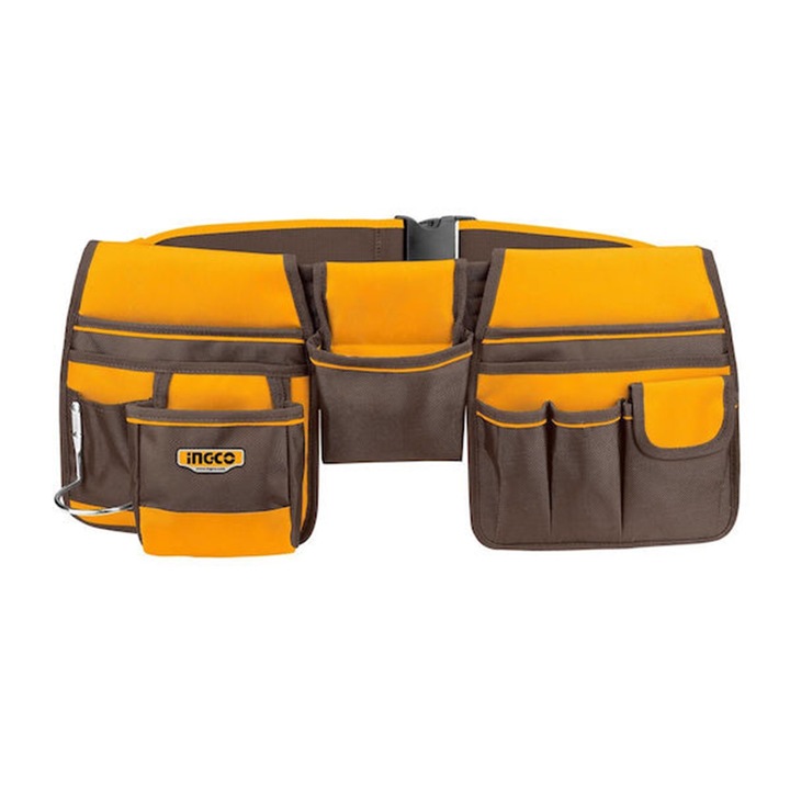 Centura pentru scule si unelte, INGCO, 10 buzunare, 10 kg