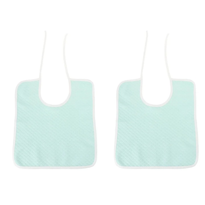 Bavete reutilizabile pentru adulti, 2 bucati, protectie imbracaminte, bumbac, universal