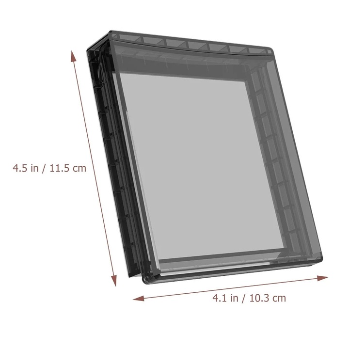 Set 3 bucati protectie intrerupator, gri, 11.50x10.30x2.00cm