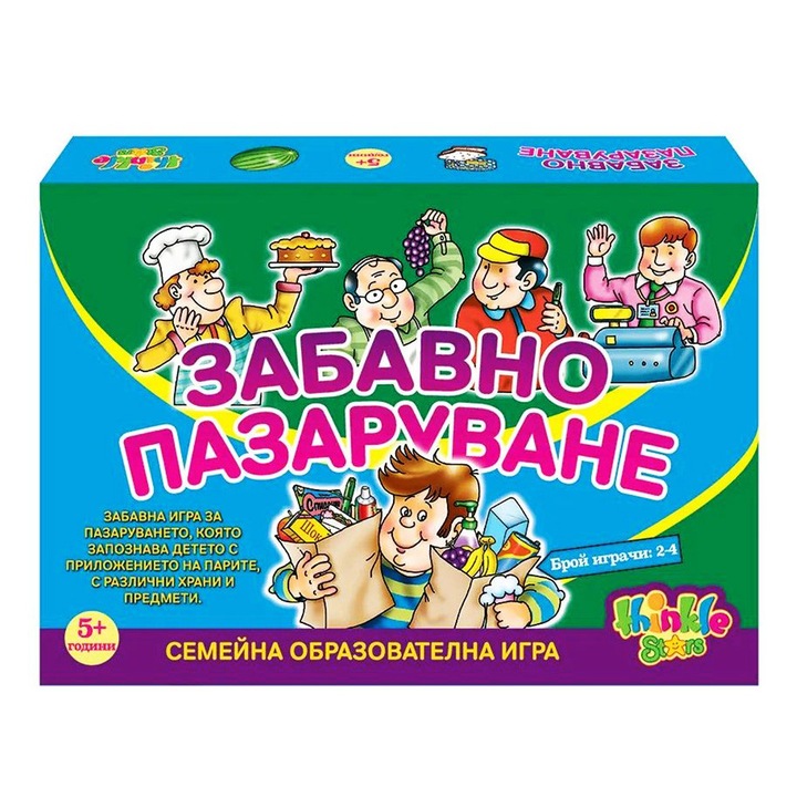 Детска образователна игра Thinkle Stars "Забавно пазаруване"