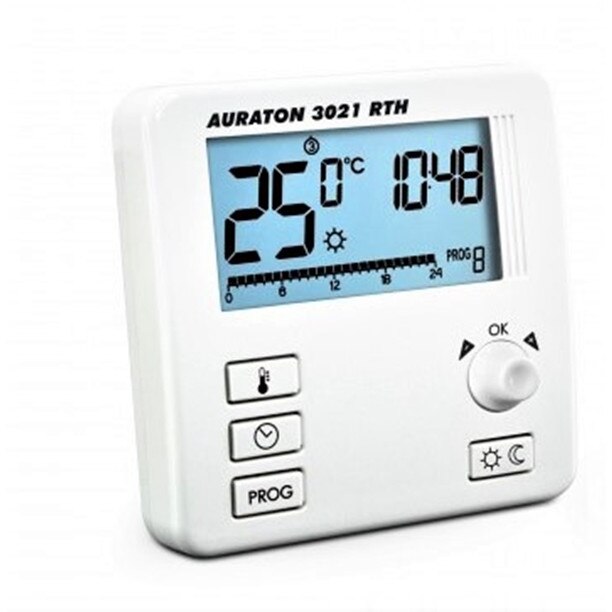 Termostat programabil, 16A, Auraton-3021