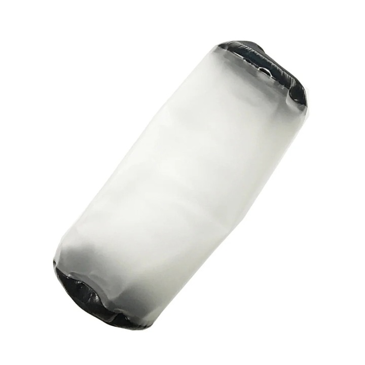 Protector impermeabil pentru gips si bandaj ZYBLSSBB LSM2xh2787-BCS0160917, reutilizabil, PVC, pentru adulti, negru/alb, 31 x 20.7 x 1 cm