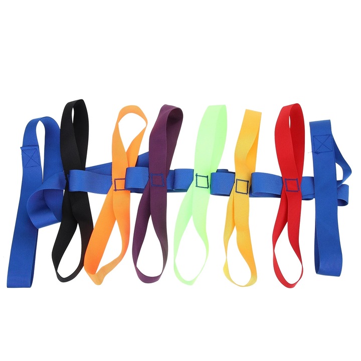 YANYXR gyermek biztonsági korlát 370x4x0.2cm többszínű nylon