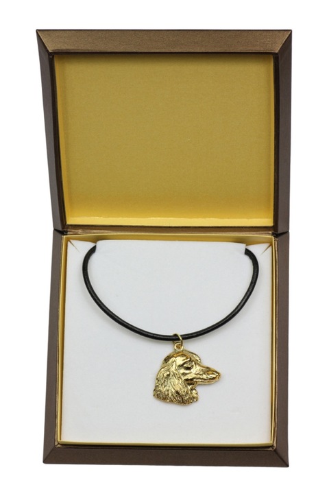 Colier cu caine, Art-Dog, 50cm, set cu cutie de cadou