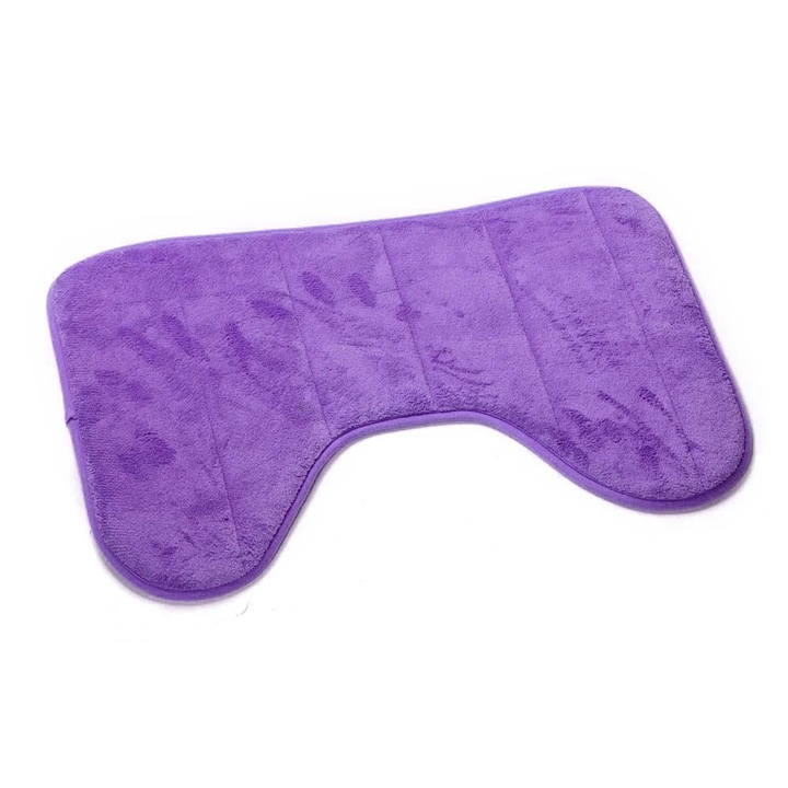 Covorase baie set 40x60cm U Shaped, multicolor, antiderapant