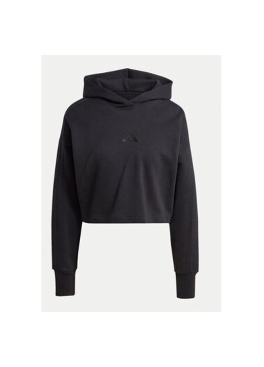 Дамски суитшърт, Adidas, 303900298, Памук, XL INTL, Черен