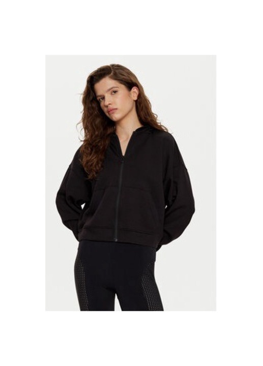 Bluza dama, 4F, 303942755, Modal/Poliester, Negru, Negru