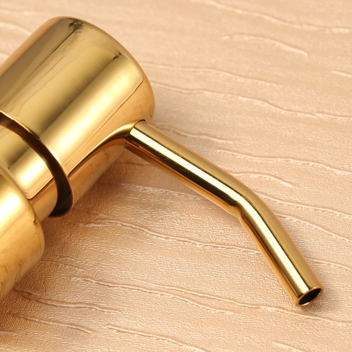 Pompa dozator sapun inox aurie 10.5x6.8x2.5cm