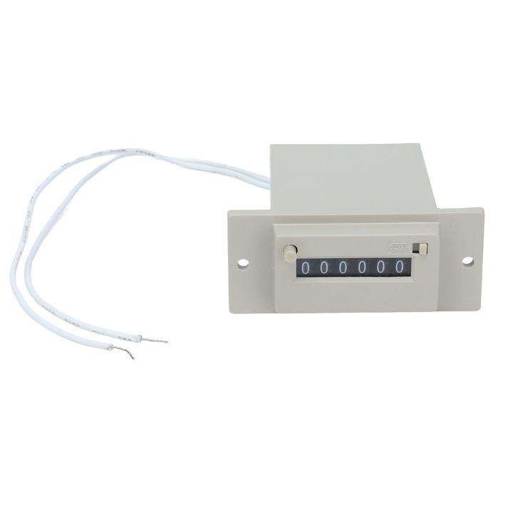 Contor electromagnetic Enforose 0-999999, AC220V, 10x/sec, 6 cifre