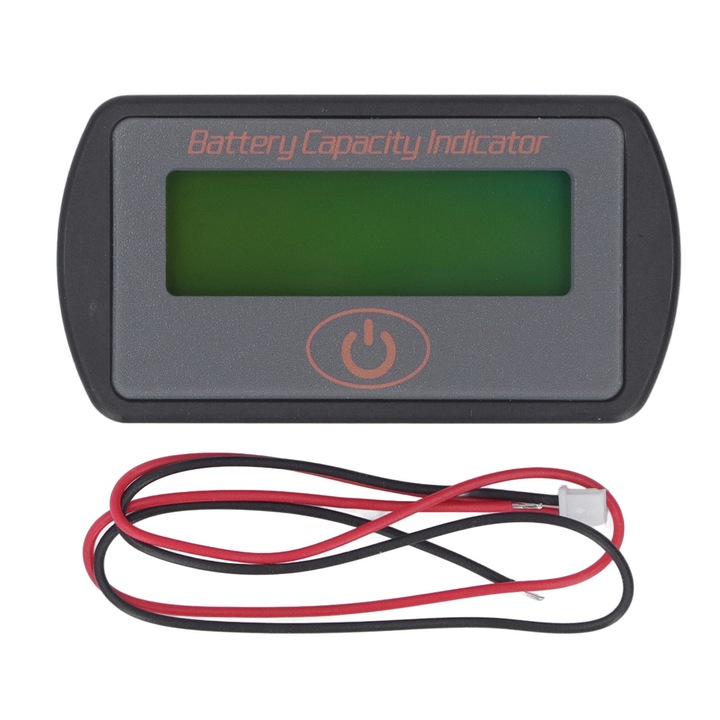 Измервателен уред Enforose, преносим волтметър, LCD дисплей, 8-63V