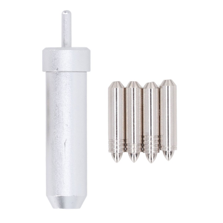 Set de carcasa pentru masina de taiat cu matrita, Enforose, 4 cutite, otel din aliaj, cu cutie