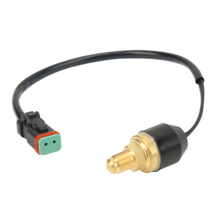 Sárgaréz nyomáskapcsoló Caterpillar CAT E sorozatú kotrógéphez, szabványos méret, magas hőmérsékletnek ellenálló