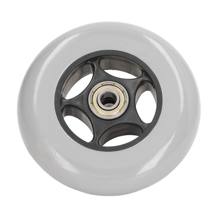 Roata pentru scaun cu rotile, Enforose, 4in, cauciuc, 8mm x 23mm