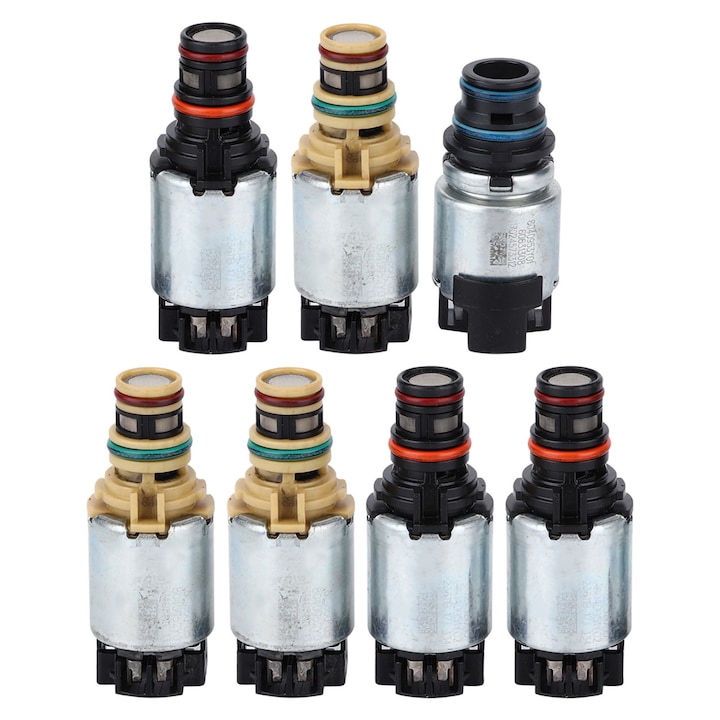 Set solenoid transmisie automata 7 buc, Enforose, aluminiu, 6T40, pentru LaCrosse 06-11, Regal 08-11, Captiva 07-11