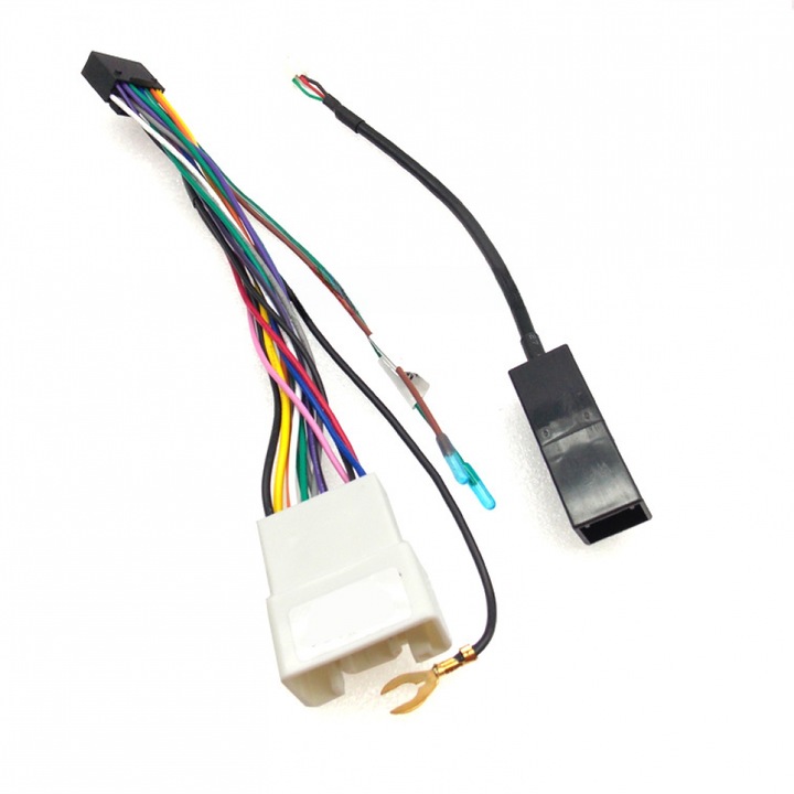 Cablul de alimentare pentru sistem de navigatie auto Enforose, 16 pini, USB, compatibil cu Suzuki Swift vechi