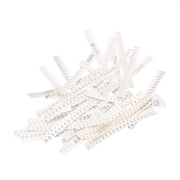 Kit de rezistente SMD Enforose 660 buc, 33 specificatii, metal, 1206