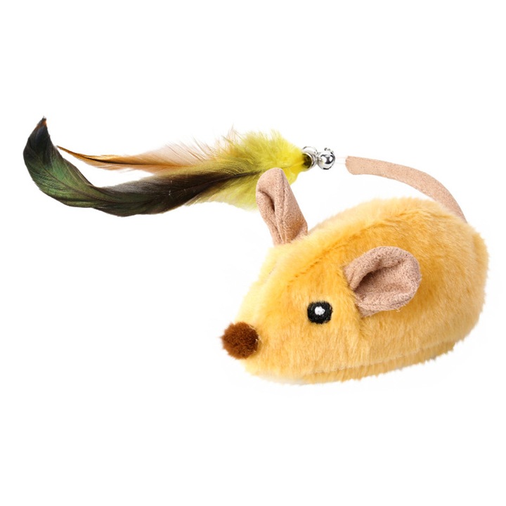 Jucarie interactiva pentru pisici, Enforose, soarece electric