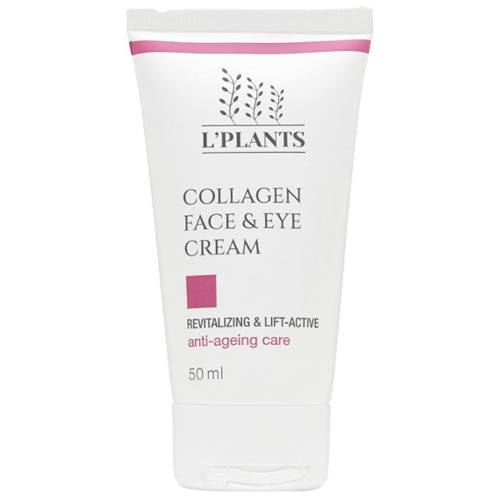 L'PLANTS kollagénes arckrém, 100 ml, hidratáló és ránctalanító, minden bőrtípusra