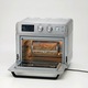 Friteuza cuptor cu aer cald Ariete 4629/11, 1700W, 25 L, 15 programe, Pana la 230°C, Afisaj digital, Cos rotativ, Inox