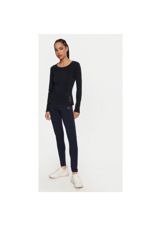 Дамска блуза, Emporio Armani EA7, 303960681, Памук, Син, Син, XS