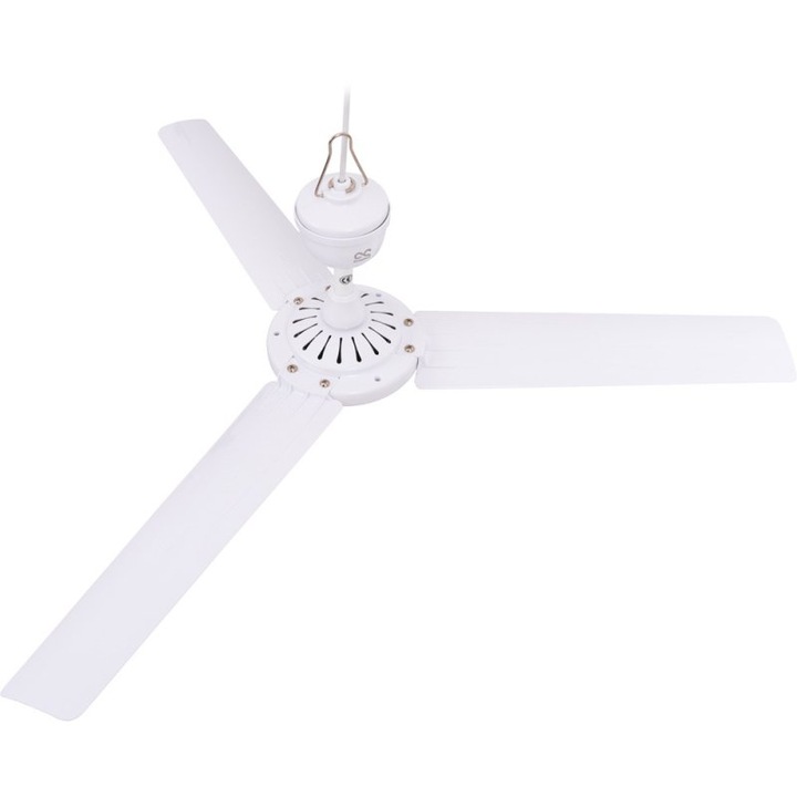 Таванен вентилатор с дистанционно управление Cronos, С 3 рамена, 90 см, 250 об./мин., 20 W, Таймер