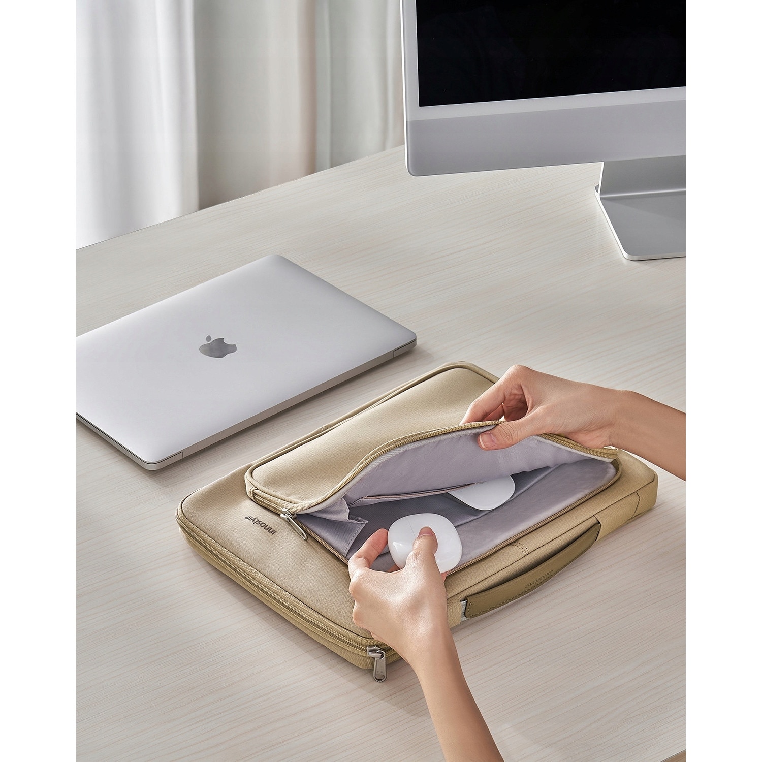 Innostyle Geanta Laptop 14 Impermeabil Caz Omniprotect Curea