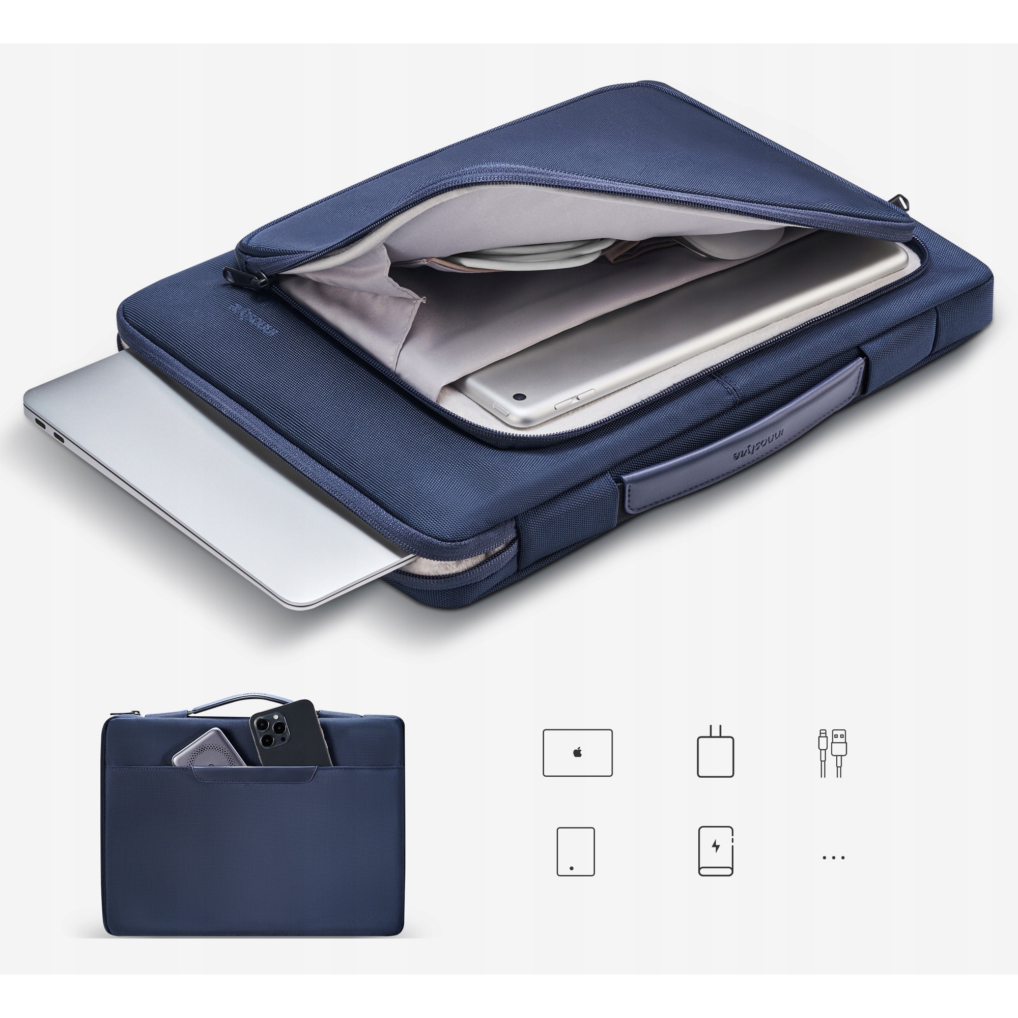 Innostyle Geanta Laptop 14 Impermeabil Caz Omniprotect Curea