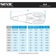 Плавници за плуване SEAC SUB ALA, за гмуркане, термопластични, жълти, размер 38-39