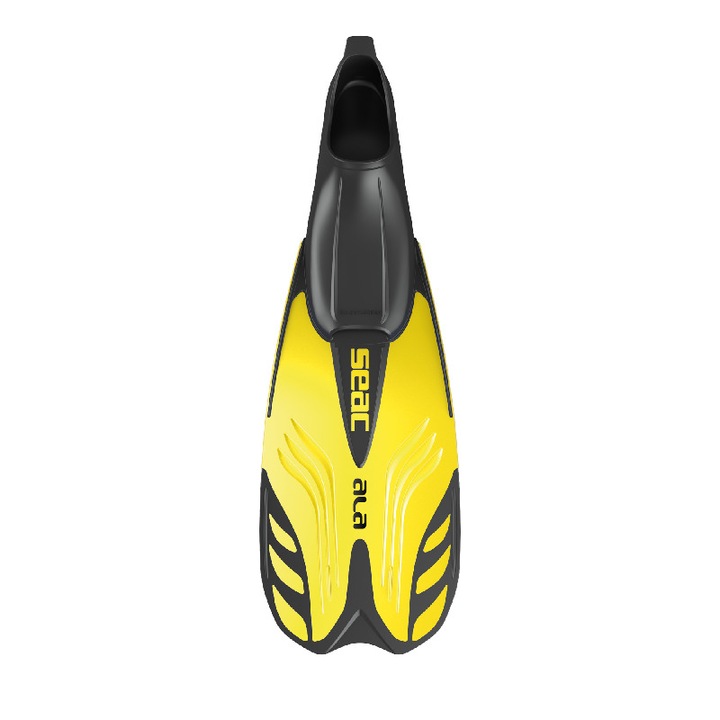 Плавници за плуване SEAC SUB ALA, за гмуркане, термопластични, жълти, размер 38-39