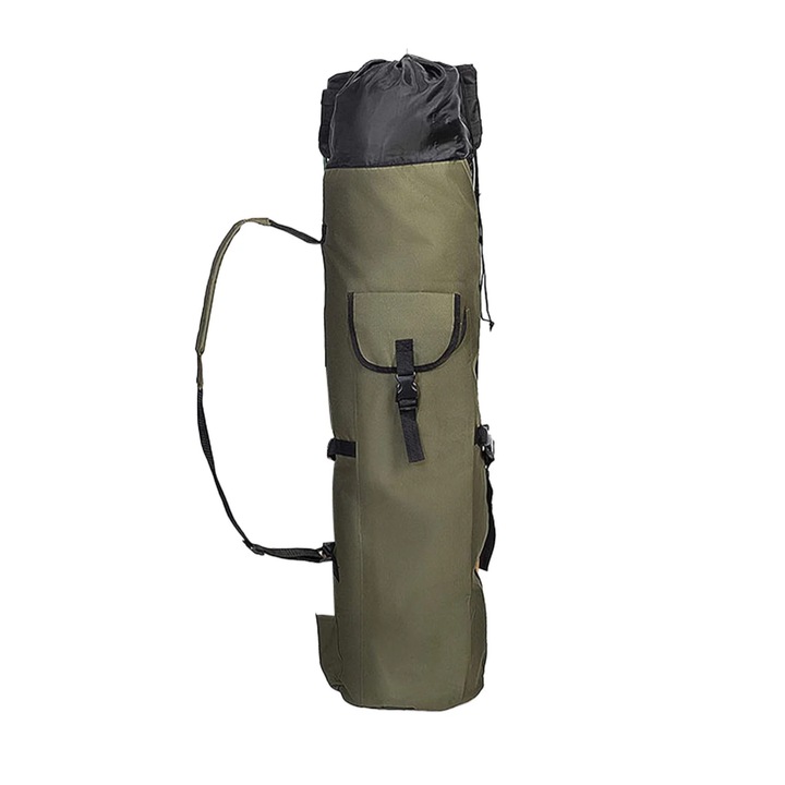 Geanta transport lansete YANYXR, capacitate 5, verde, 116x24cm