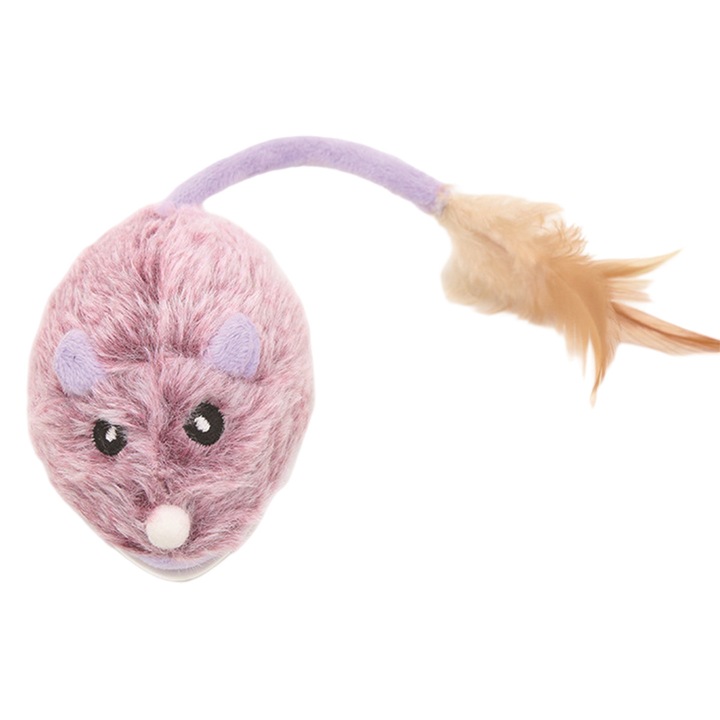 Jucarie interactiva pentru pisici, Enforose, soarece electric