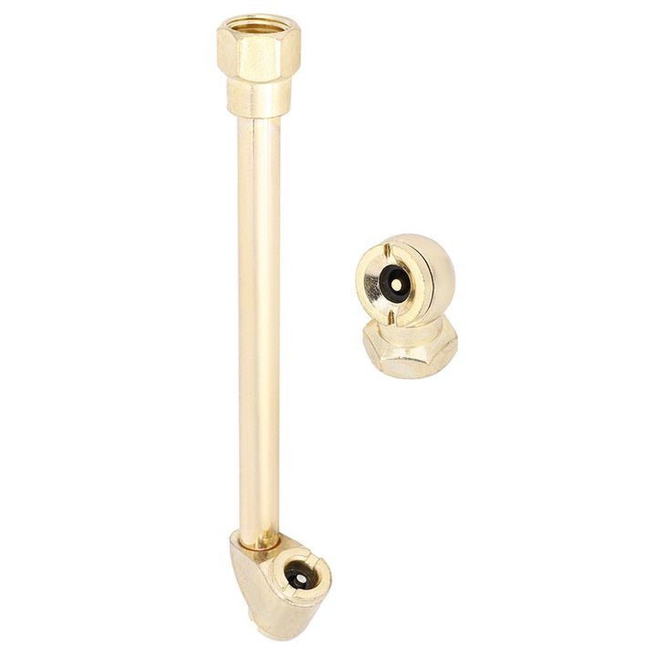 Duza de pompa cu filet intern de 1/4 inch, Enforose, adaptor dublu, metal, 30mm