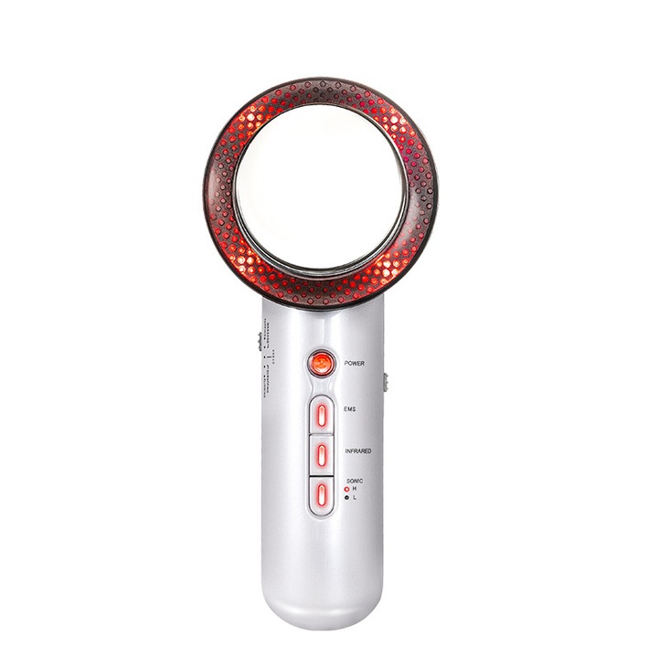 Aparat de masaj electric Enforose, pentru slabire corporala, 3-in-1, portabil, intensitate reglabila, pentru uz casnic