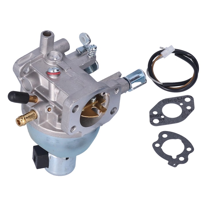 Carburator de inlocuire din aluminiu de inalta calitate pentru motor 350772 350775, piesa aftermarket durabila si rezistenta la deteriorare pentru masina de tuns iarba JD LT-166 16HP Vanguard, 1 bucata