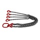 Sling de ridicare, 5 tone, design cu 4 brate, rezistent la temperaturi ridicate, 1.5m