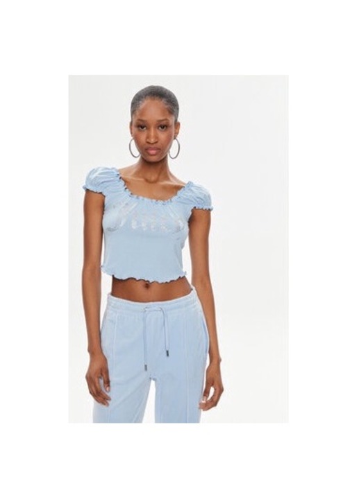 Bluza dama, Juicy Couture, 303896614, Bumbac, Albastru, Albastru