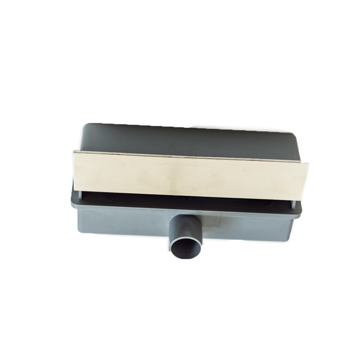 Rigola de dus , montaj in perete, D40mm, L268mm, gratar inox, Dusche Qualitat