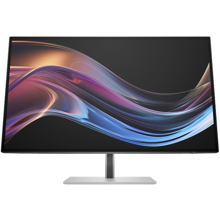 Monitor HP 727pq Seria 7 Pro, 27", LED Edge-Lit, IPS, 2560 x 1440, 1 x HDMI 2.0, 1 x USB Type-C, 1 x DisplayPort 1.4, 3 x USB 3.2 Downstream, 1 x USB Type-C Upstream, 1 x iesire DisplayPort 1.4