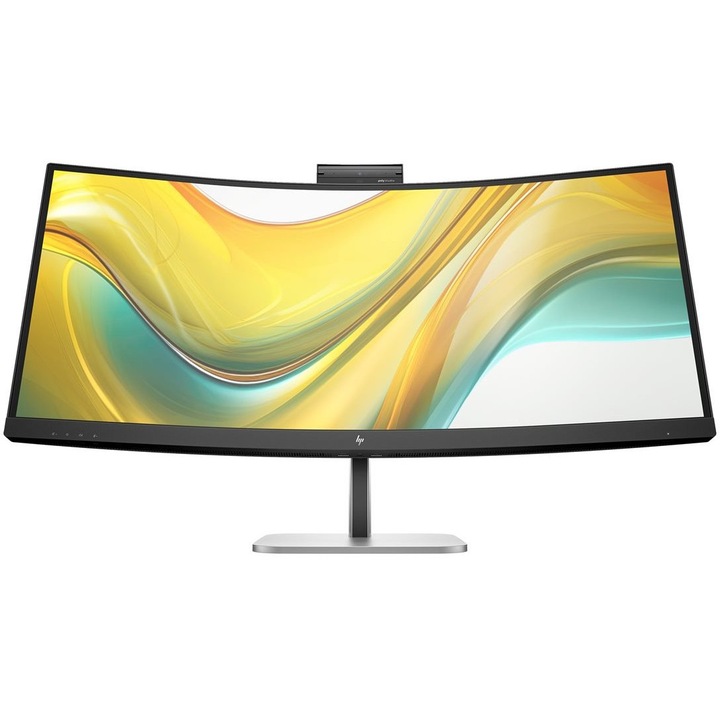 Монитор HP 534pm Series 5 Pro, 34", Edge-Lit LED, VA, 3440 x 1440, 1 x HDMI 2.0, USB Type-C с DisplayPort ф-я, Ethernet (RJ-45), 1 x DisplayPort 1.4, 3 x USB 3.0 Downstream, 1 x Audio Out, 1 x USB Type-C Downstream, 1 x USB 3.0 Type-B Upstream, Вградени