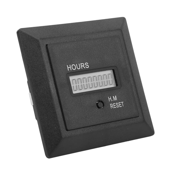 Contor electric digital LCD Display Enforose cu 8 cifre Contor de acumulare