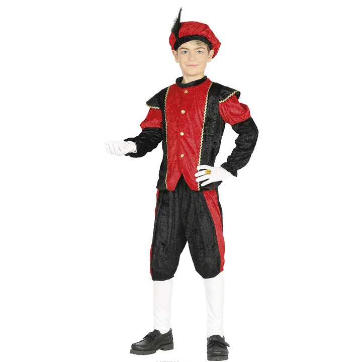 Costum copii rege mag rosu 150 cm (10-12 ani)