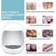 Dispozitiv laser pentru tratarea ciupercii unghiilor, reparatie unghii de la maini si picioare, 4.3x6.6 cm + 30 ml solutie de ingrijire cu ghimbir