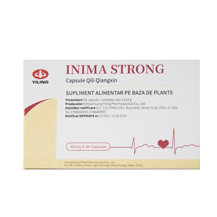Supliment alimentar pentru inima, Inima Strong - 36 capsule