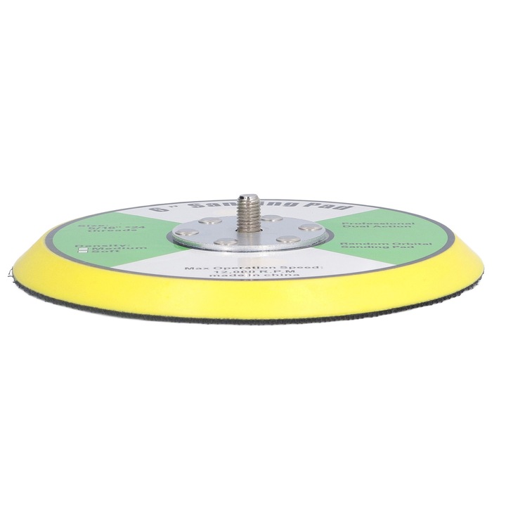 Placa suport HERUSI 6 inch PU 5/16x24 filete pentru slefuitor aerian, rezistenta, rapida, universala