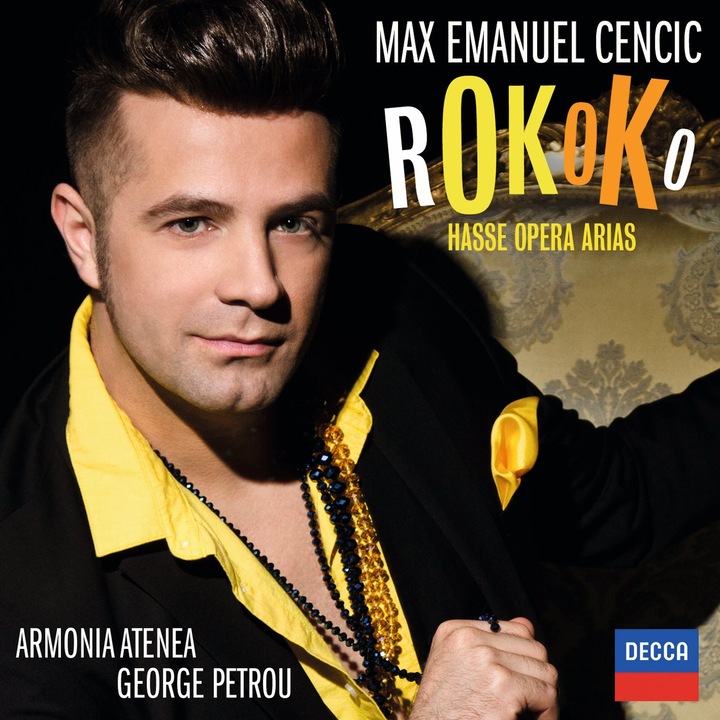 Max Cencic, Armonia Atenea, George Petrou - Rokoko - Hasse Opera Arias - CD album