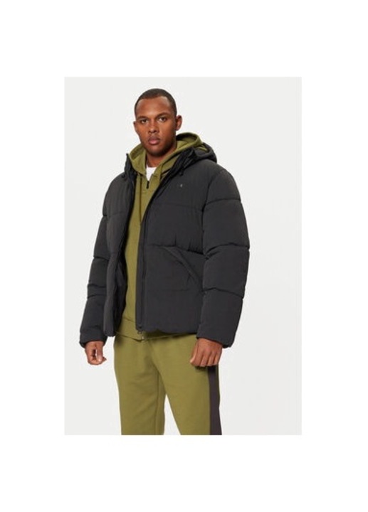 Geaca barbati, Champion, 304699764, Poliamida, Negru, Negru