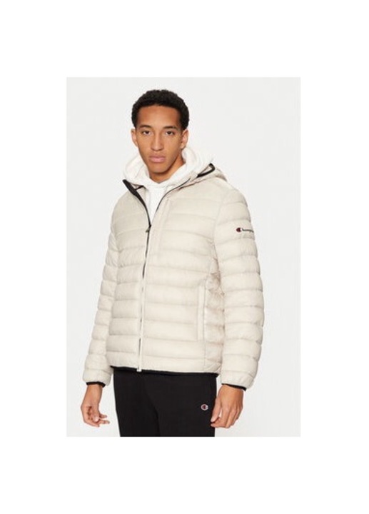 Férfi dzseki, Champion, 304699580, Poliészter, Bézs, Bézs