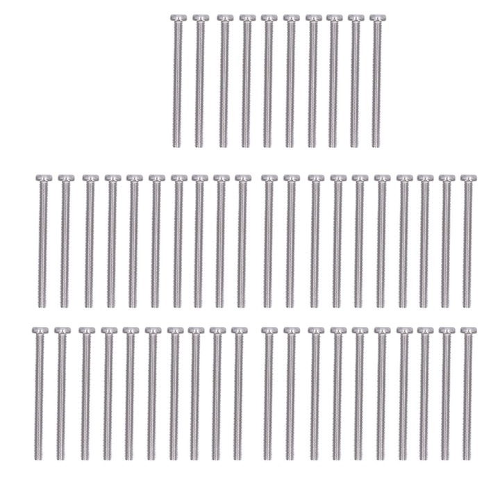 50 buc suruburi cu cap de branza din otel inoxidabil A2-70 pentru masini de precizie de uz casnic M3