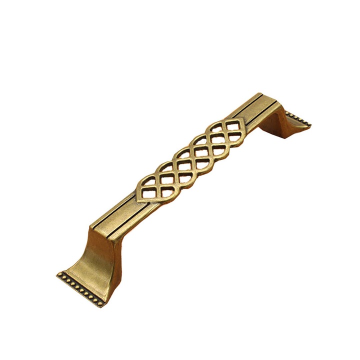 Maner pentru usi de dulap, Enforose, design elegant, 128mm, zinc aliaj